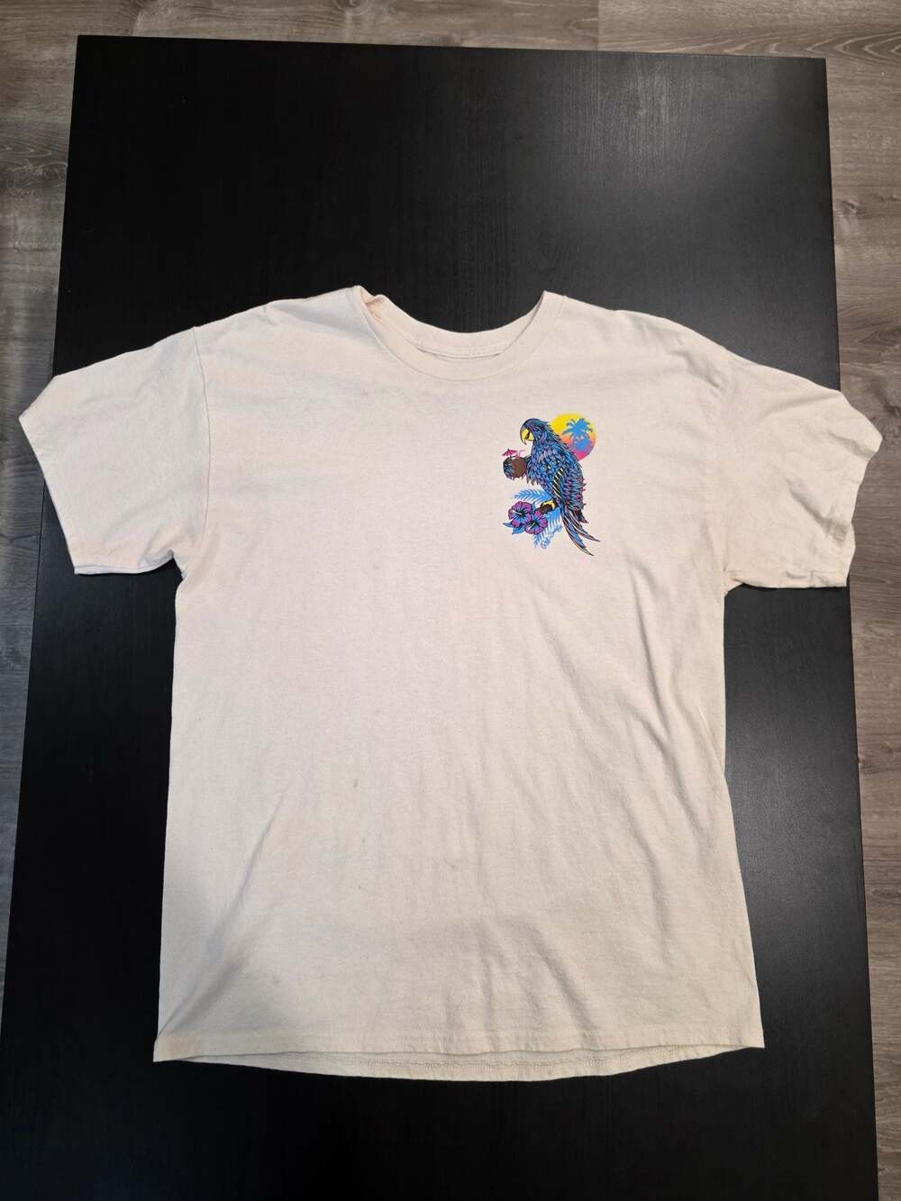 Riot Society Tropical Parrot Graphic T-Shirt